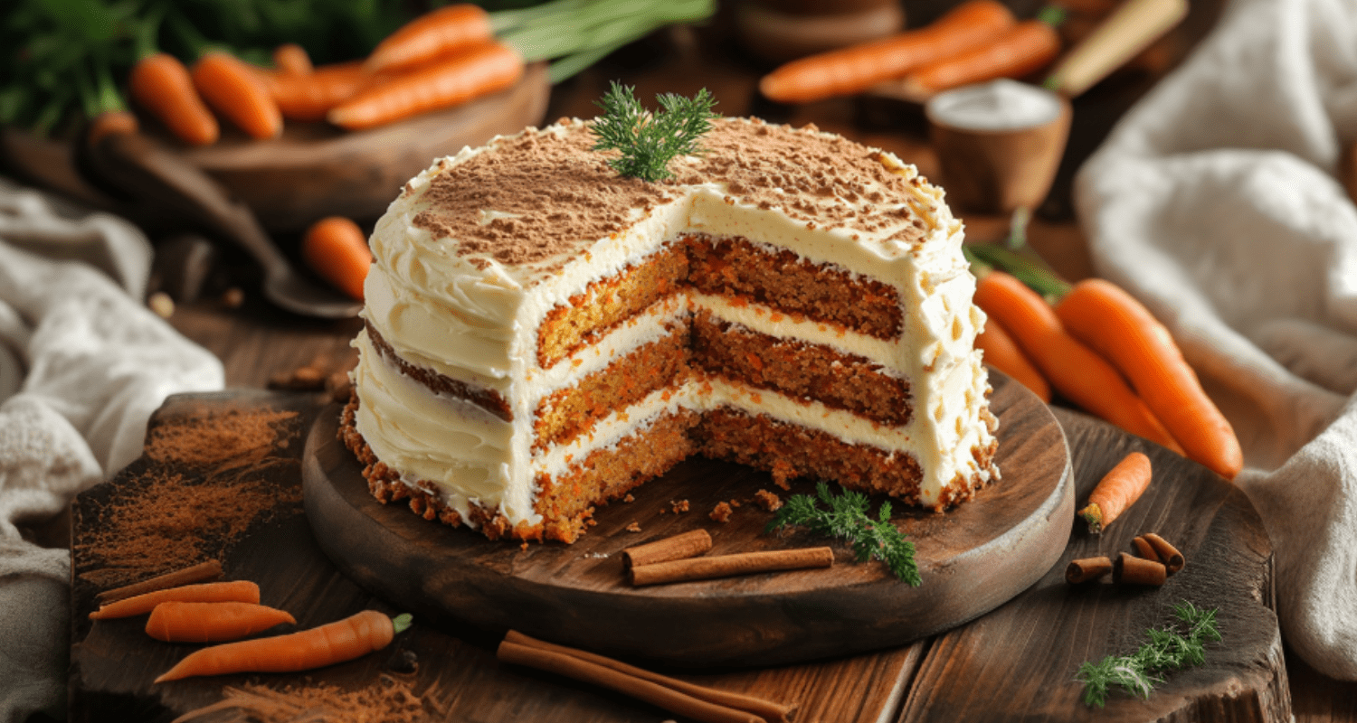 Freshly Baked Carrot Cake Near Me - Homemade and Delicious